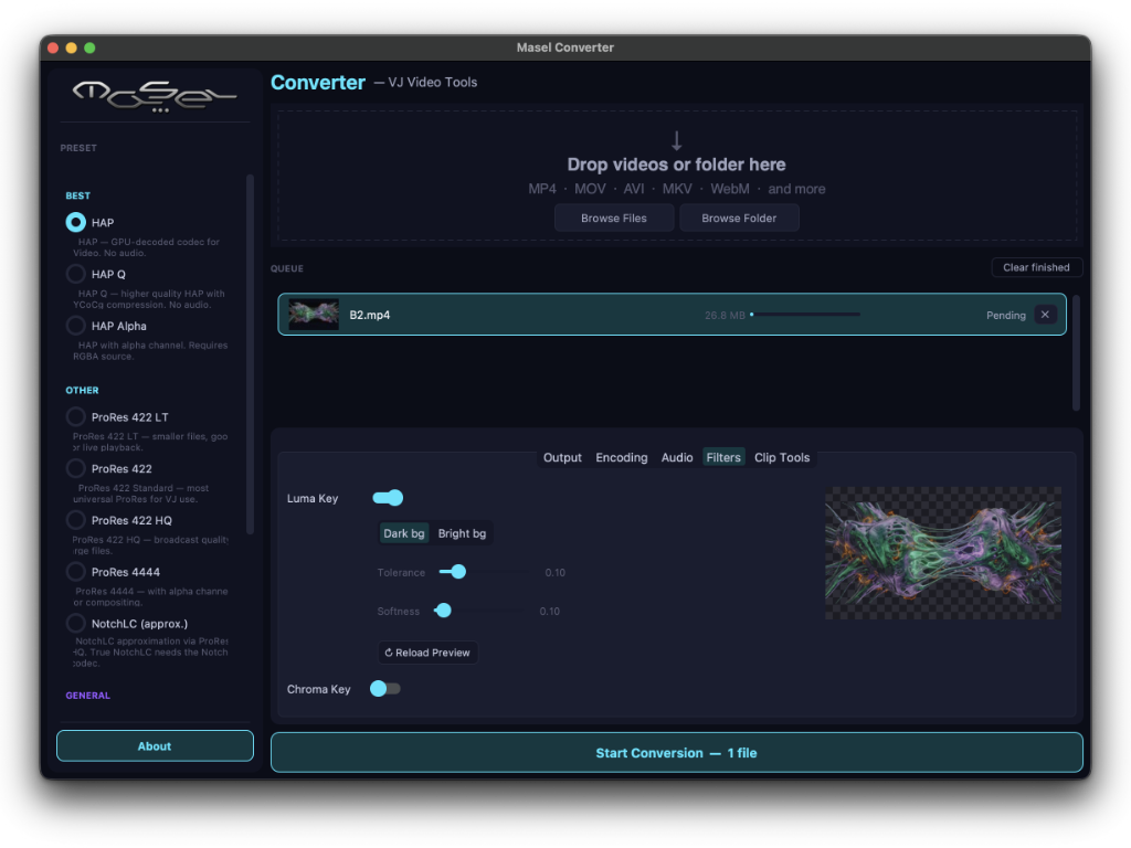 MaSeL Converter Interface